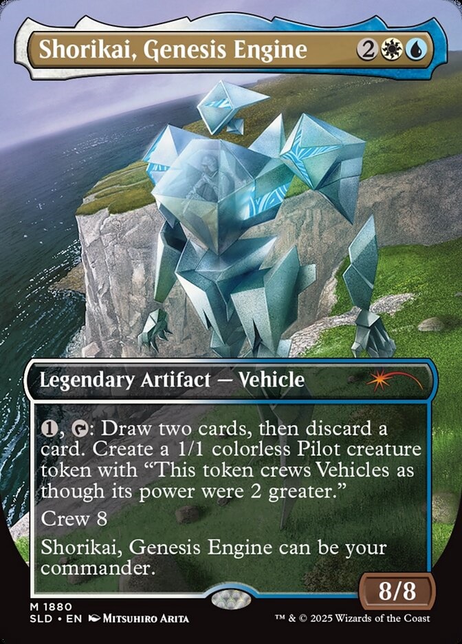 Shorikai, Genesis Engine - SLD - 1880 - BORDERLESS - FOIL