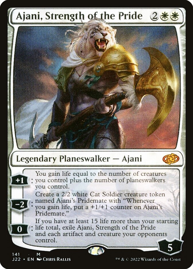 Ajani, Strength of the Pride - J22 141