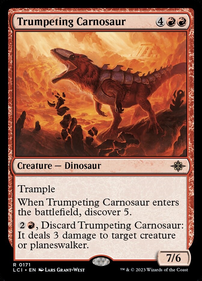 Trumpeting Carnosaur - LCI 171