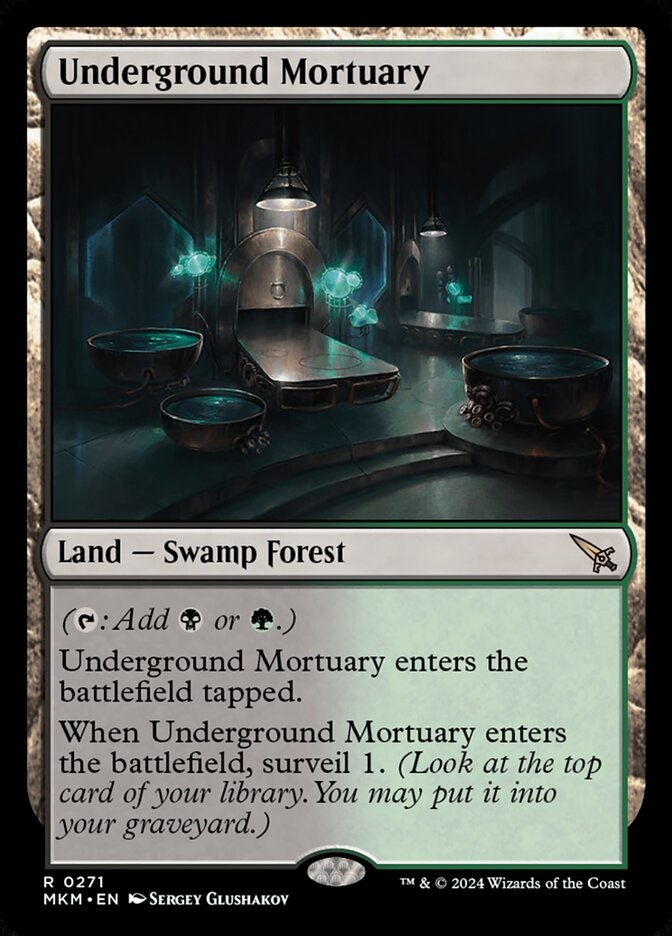 Underground Mortuary - MKM 271 
