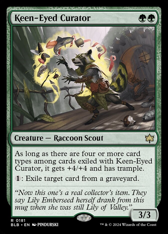 Keen-Eyed Curator - BLB 181